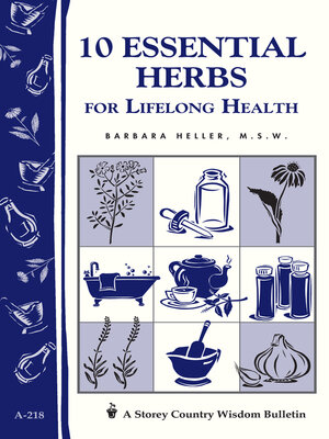 cover image of 10 Essential Herbs for Lifelong Health